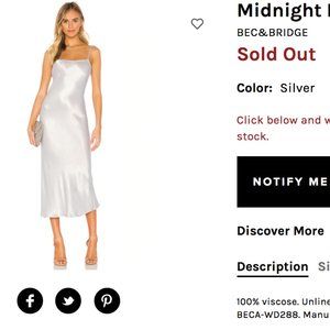 Bec&Bridge  Midnight Dance Dress
